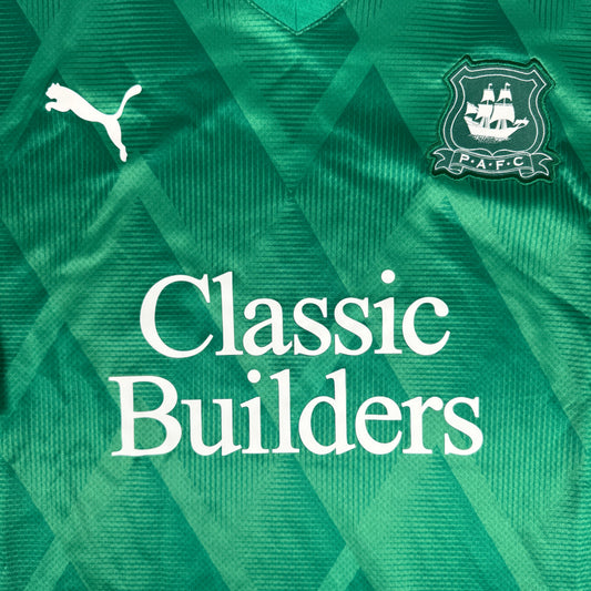 ROONEY Plymouth Argyle 2024/2025 Home Football Shirt 4XL – Football Shirt Kingdom
