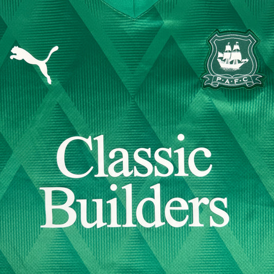 Plymouth Argyle 2024/2025 Home Football Shirt 4XL – Football Shirt Kingdom