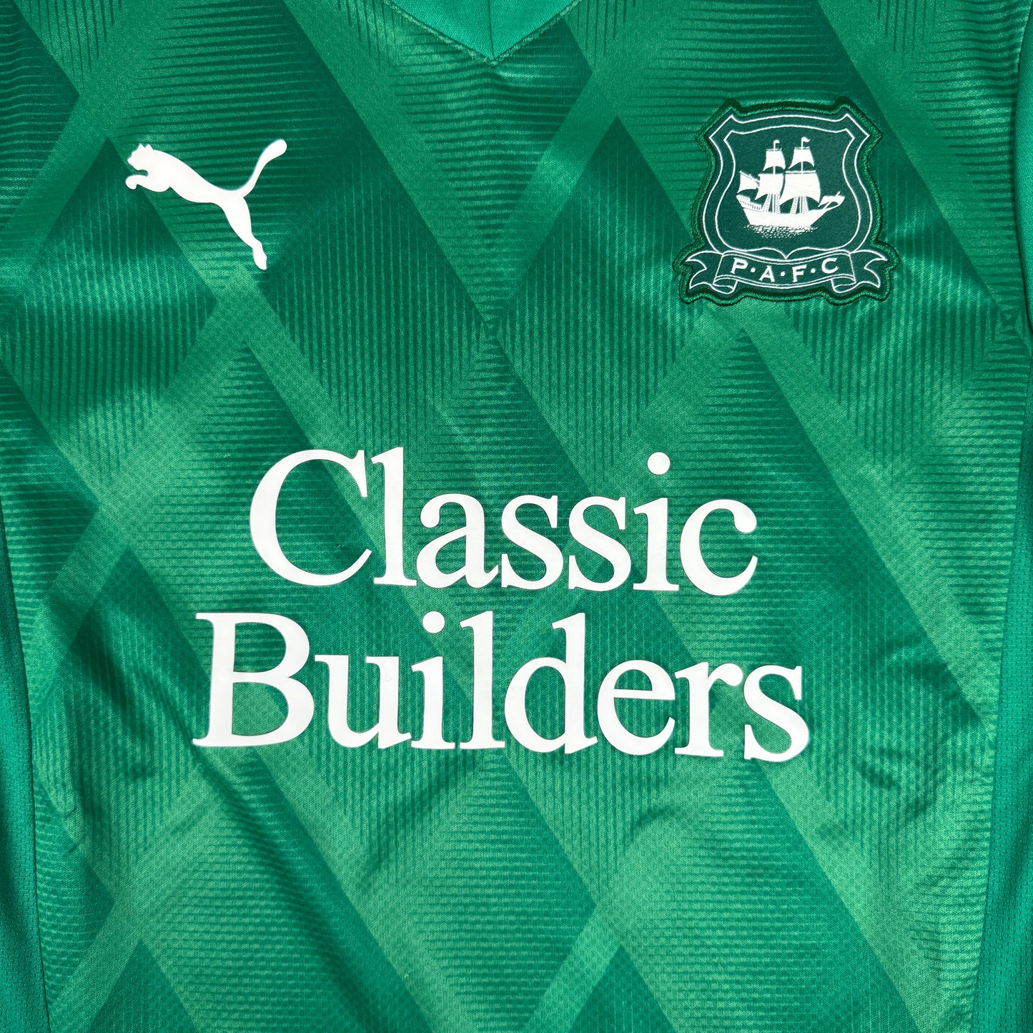 Plymouth Argyle 2024/2025 Home Football Shirt Small – Football Shirt Kingdom