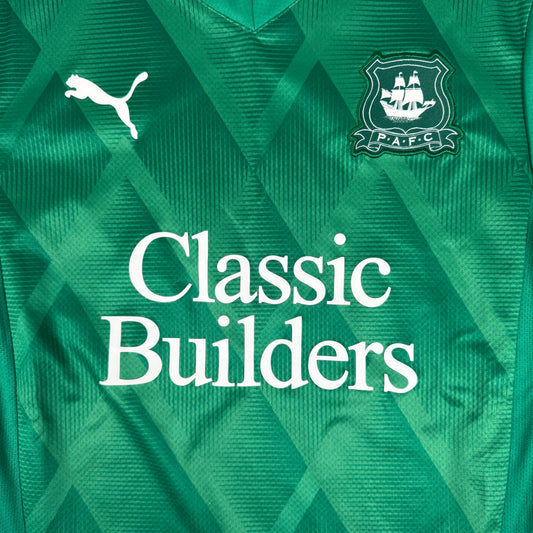 Plymouth Argyle 2024/2025 Home Football Shirt Small – Football Shirt Kingdom