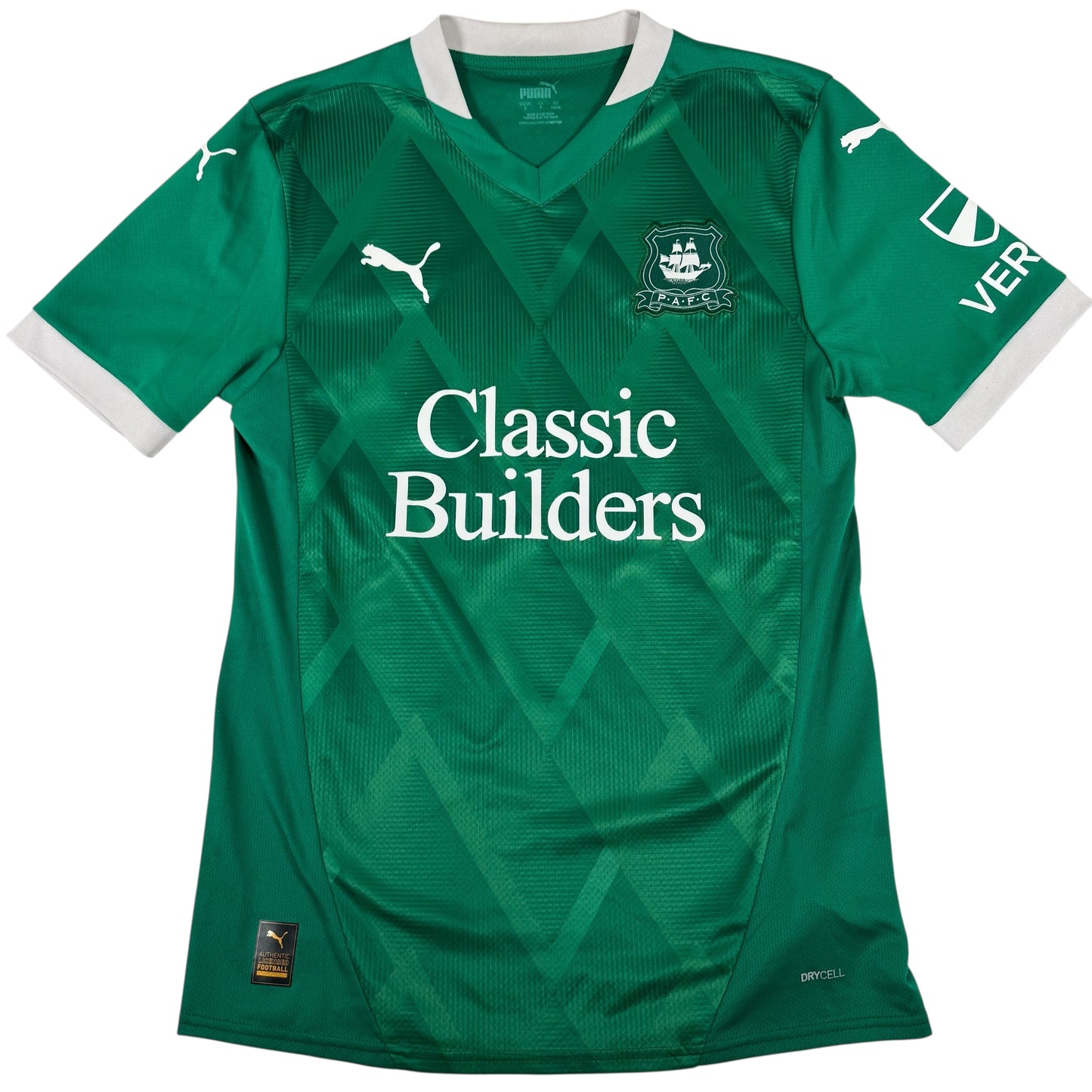 Plymouth Argyle 2024/2025 Home Football Shirt Small – Football Shirt Kingdom