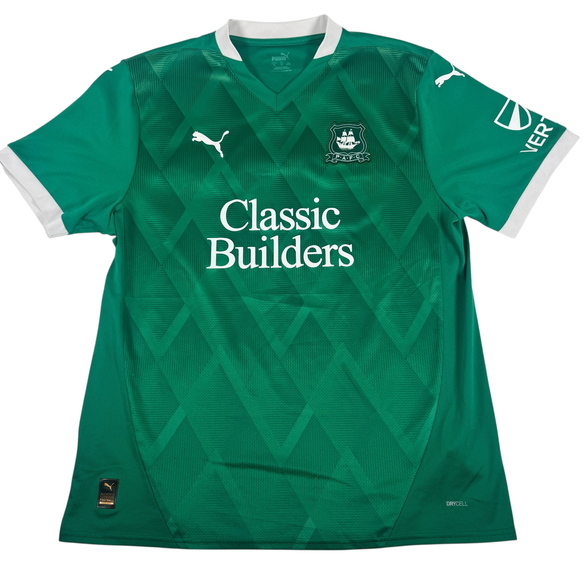 Plymouth Argyle 2024/2025 Home Football Shirt XL – Football Shirt Kingdom