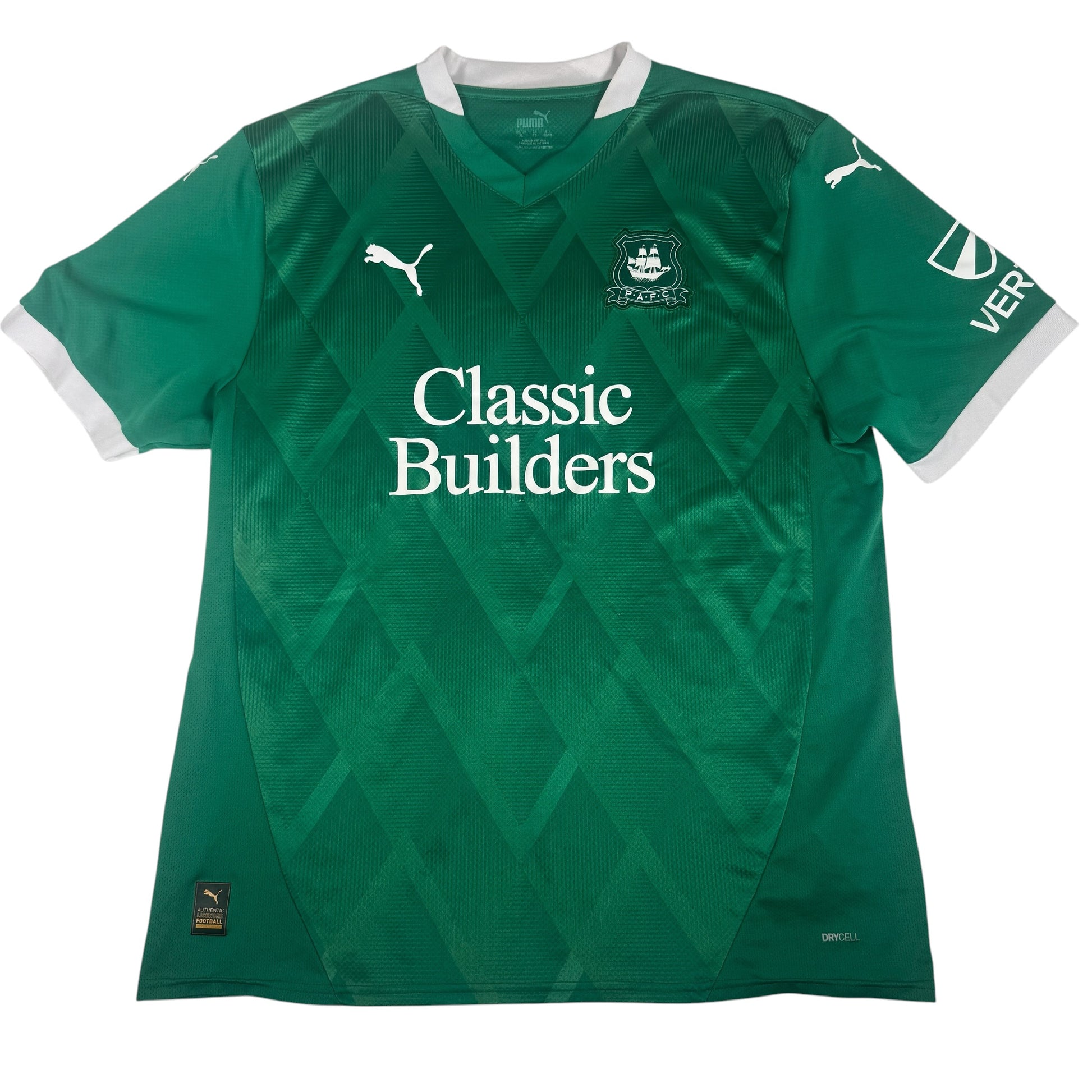 Plymouth Argyle 2024/2025 Home Football Shirt XL – Football Shirt Kingdom