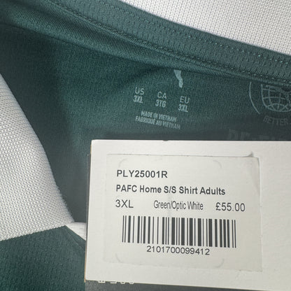 Plymouth Argyle 2025/2026 Home Football Shirt 3XL BNWT
