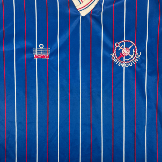 Portsmouth 1987/1988/1989 Home Football Shirt Large – Football Shirt Kingdom