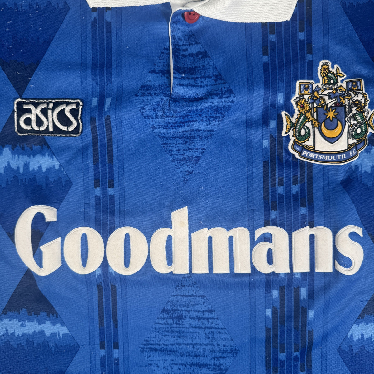 Portsmouth 1993/1994/1995 Home Football Shirt Medium