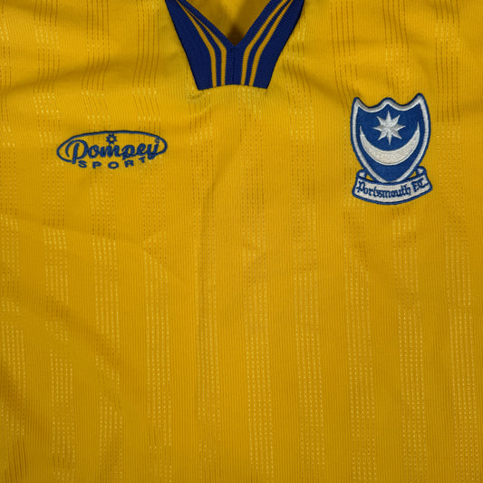 Portsmouth 1999/2000 Away Football Shirt Large – Football Shirt Kingdom