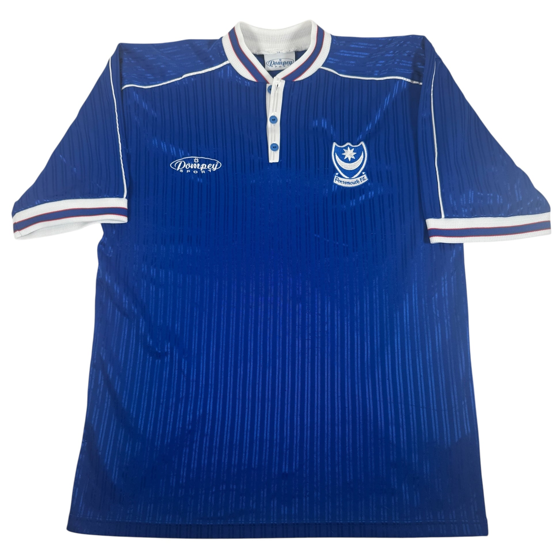 Portsmouth 1999/2000 Home Football Shirt Large – Football Shirt Kingdom