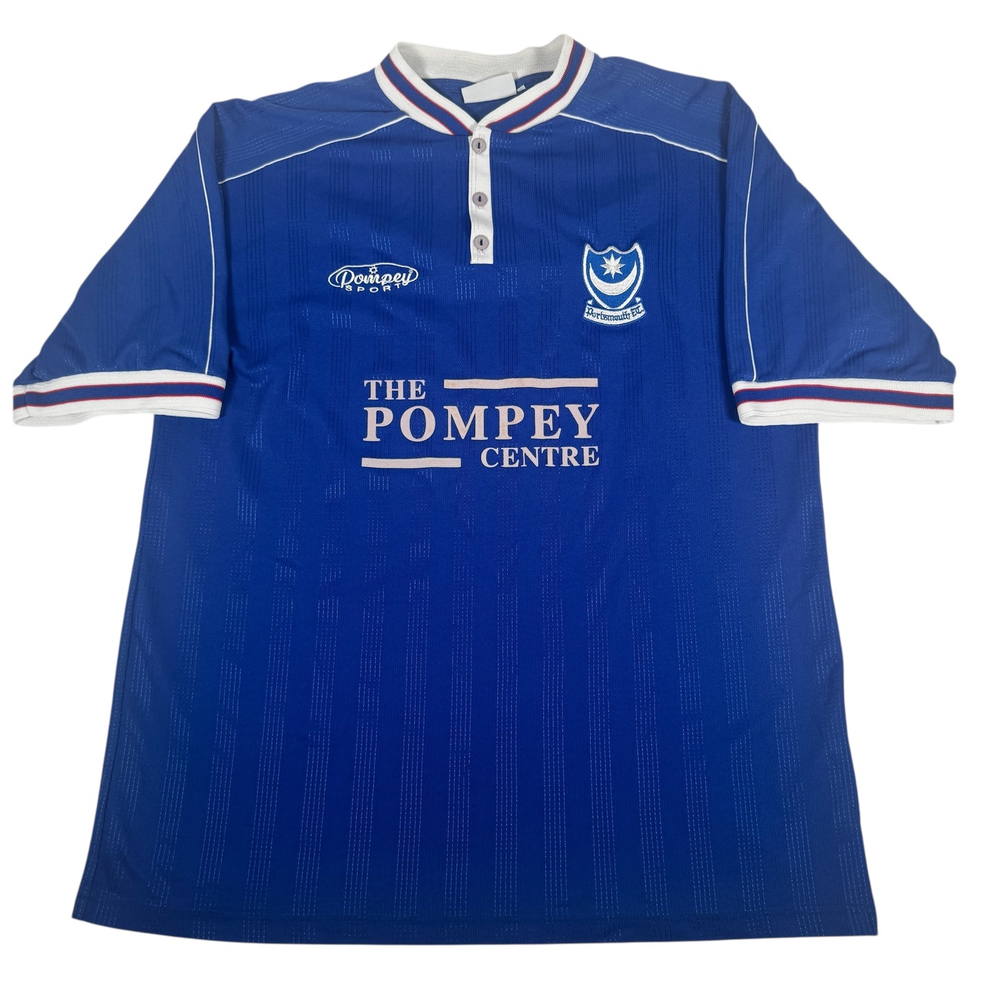 Portsmouth 1999/2000 Home Football Shirt Large – Football Shirt Kingdom