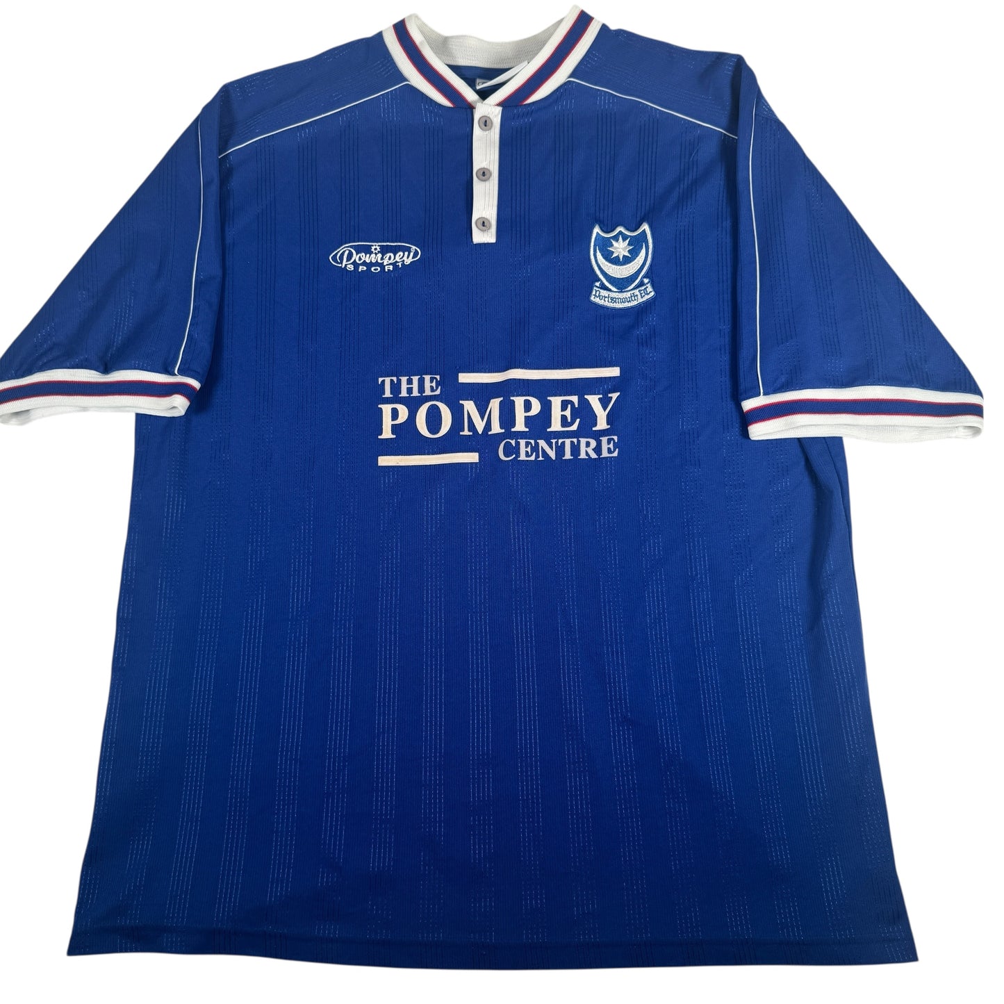 Portsmouth 1999/2000 Home Football Shirt Large – Football Shirt Kingdom