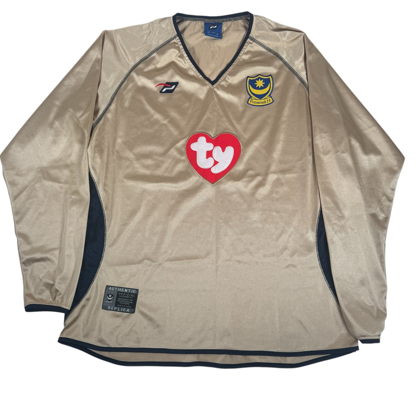 Portsmouth 2002/2003 Third Long Sleeve Football Shirt Large – Football Shirt Kingdom