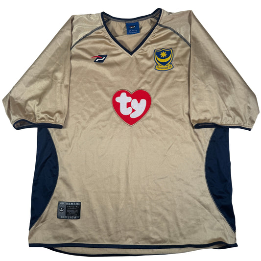Front of Portsmouth 2002/2003 third football shirt, size Large