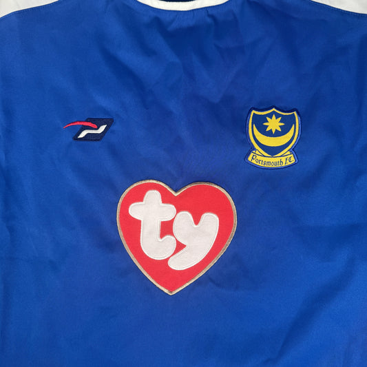 Portsmouth 2003/2004/2005 Home Football Shirt XXL
