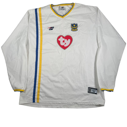 Front of Portsmouth 2004/2005 third football shirt, size XL