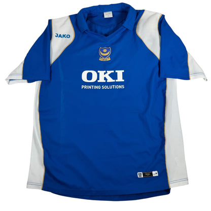 KANU 27 Portsmouth 2006/2007 Home Football Shirt XL – Football Shirt Kingdom