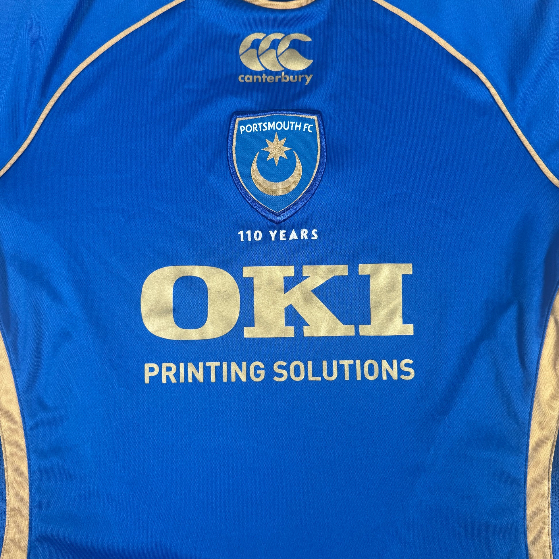 Portsmouth 2008/2009 Home Football Shirt Medium – Football Shirt Kingdom