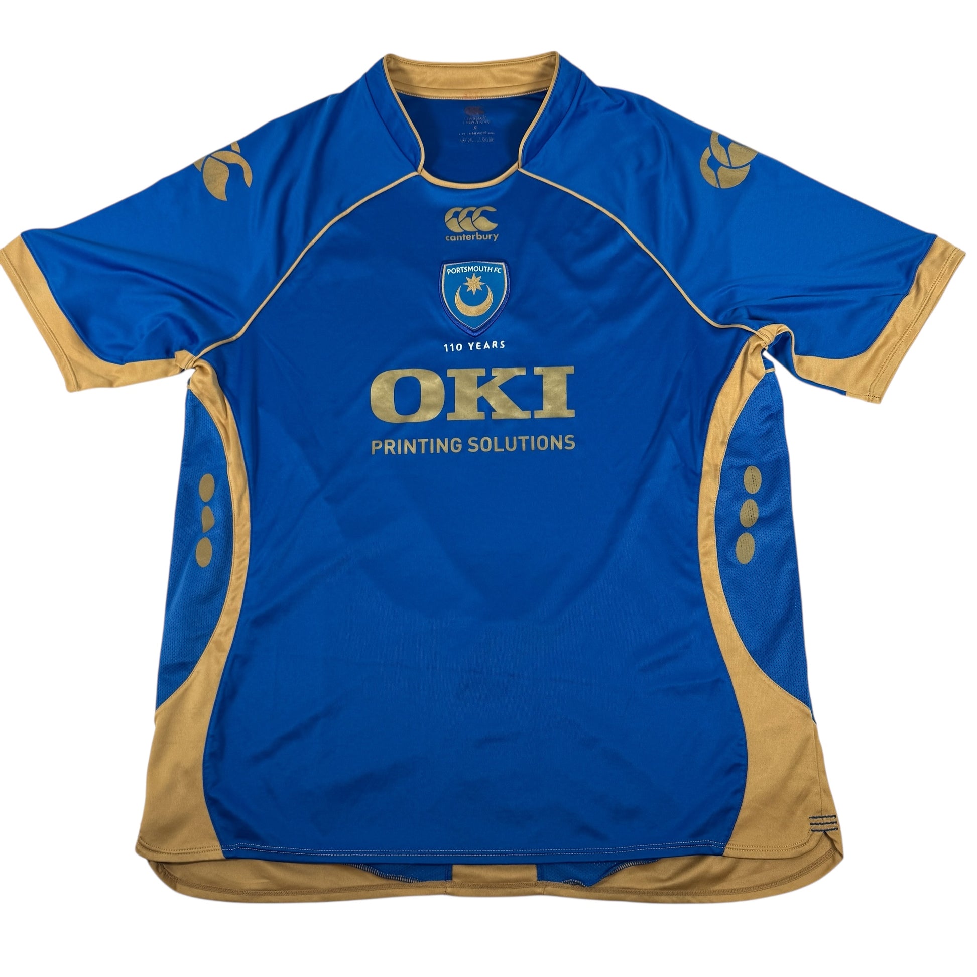Portsmouth 2008/2009 Home Football Shirt XL – Football Shirt Kingdom