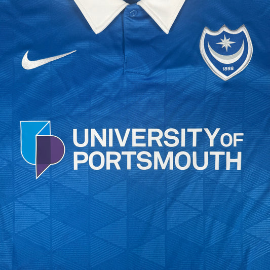 Portsmouth 2020/2021 Home Football Shirt 2XL XXL – Football Shirt Kingdom