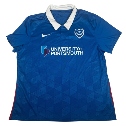 Portsmouth 2020/2021 Home Football Shirt 2XL XXL – Football Shirt Kingdom