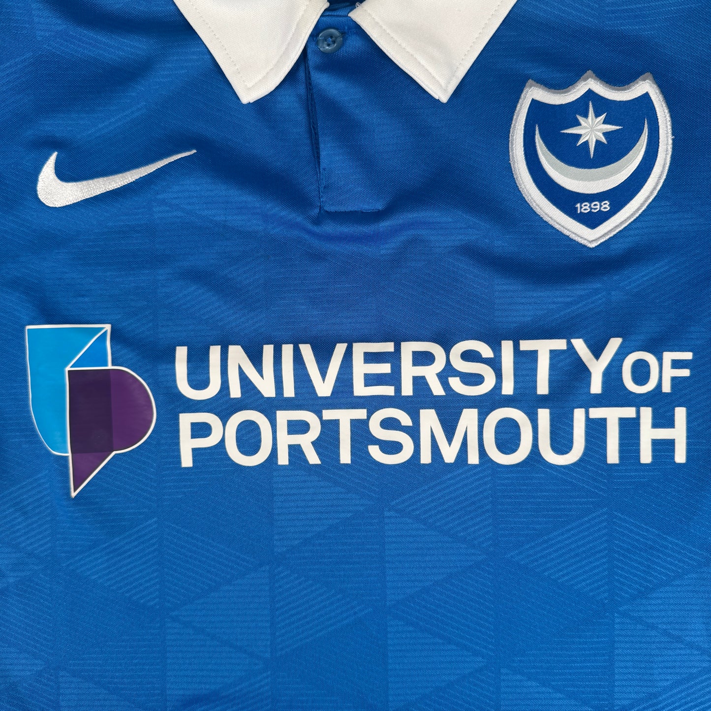 Portsmouth 2020/2021 Home Football Shirt Large – Football Shirt Kingdom