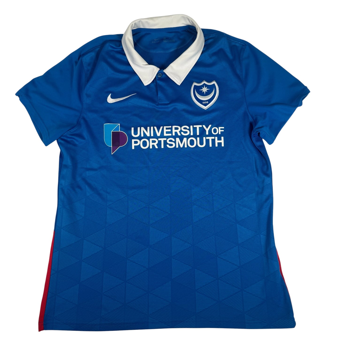 Portsmouth 2020/2021 Home Football Shirt Large – Football Shirt Kingdom
