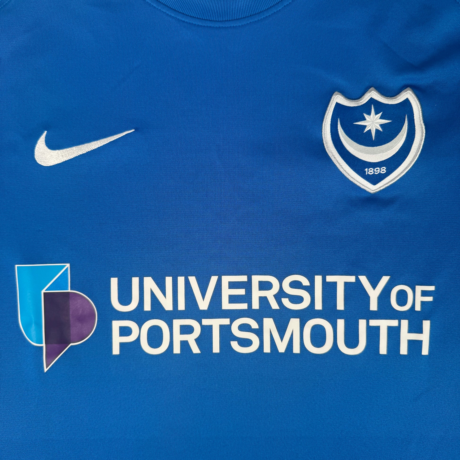 Portsmouth 2021/2022 Home Football Shirt Large – Football Shirt Kingdom