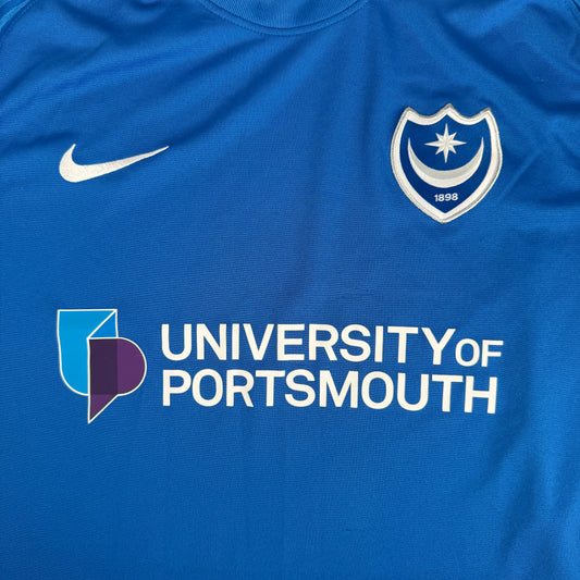 Portsmouth 2021/2022 Home Football Shirt XL – Football Shirt Kingdom
