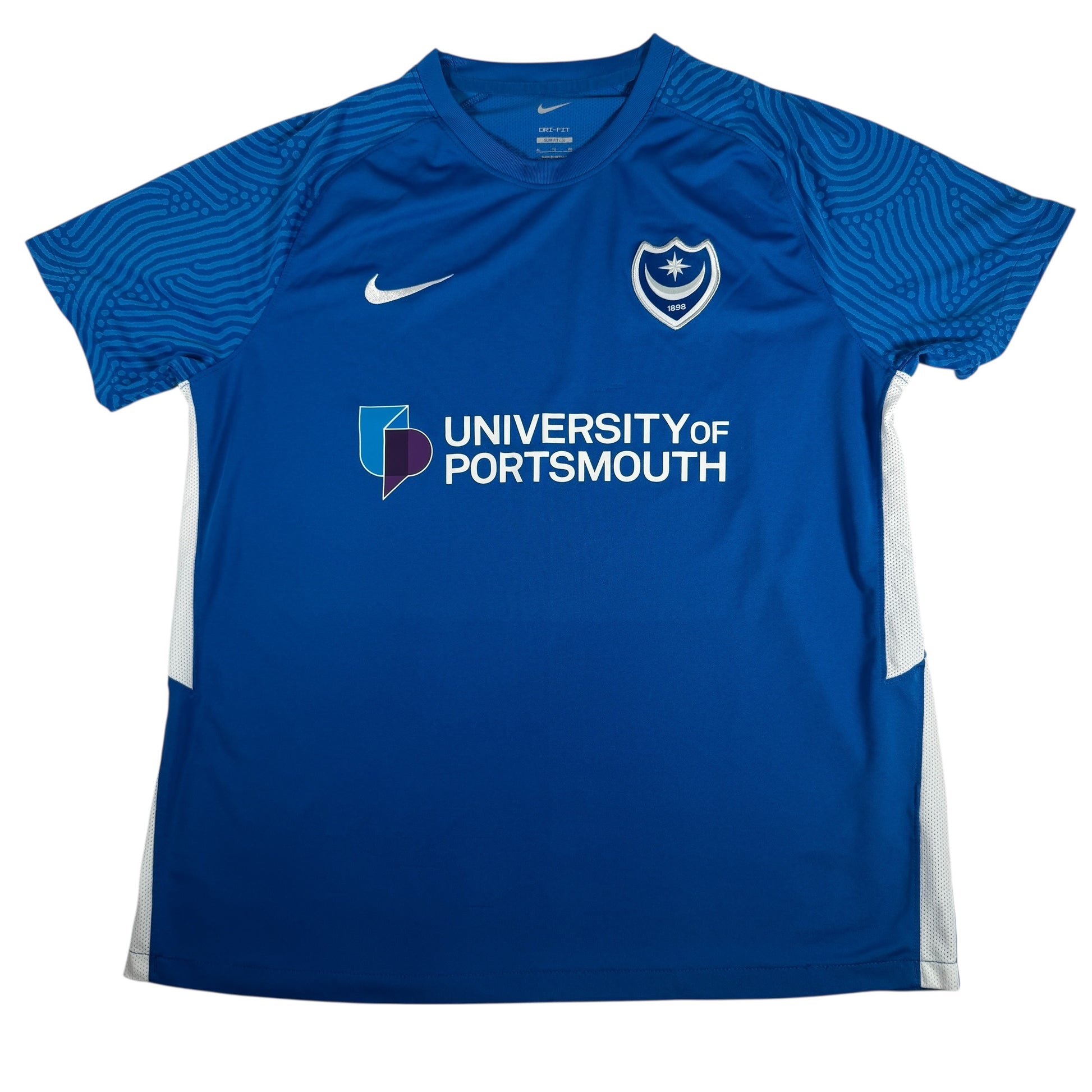 Portsmouth 2021/2022 Home Football Shirt XL – Football Shirt Kingdom