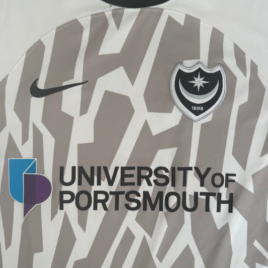 Portsmouth 2023/2024 Away Football Shirt Medium – Football Shirt Kingdom