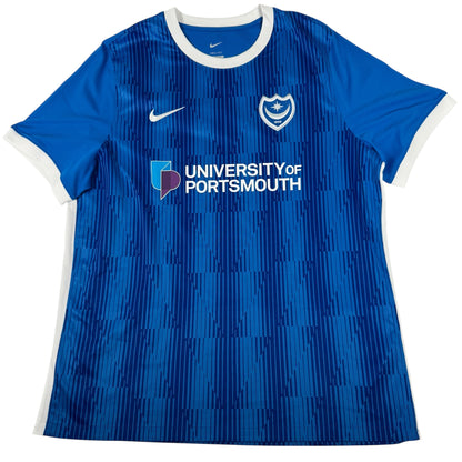 Portsmouth FC 2023/2024 Home Football Shirt XXL 2XL – Football Shirt Kingdom