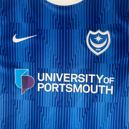 Portsmouth 2023/2024 Home Football Shirt 2XL XXL – Football Shirt Kingdom
