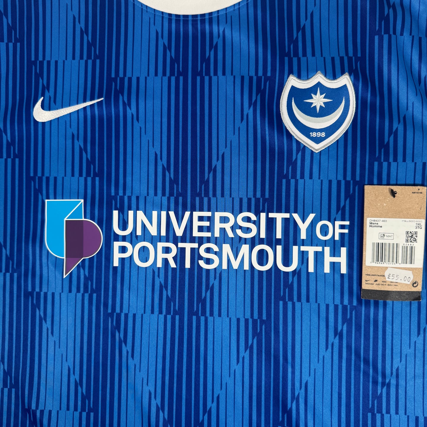 Portsmouth 2023/2024 Home Football Shirt 3XL BNWT – Football Shirt Kingdom