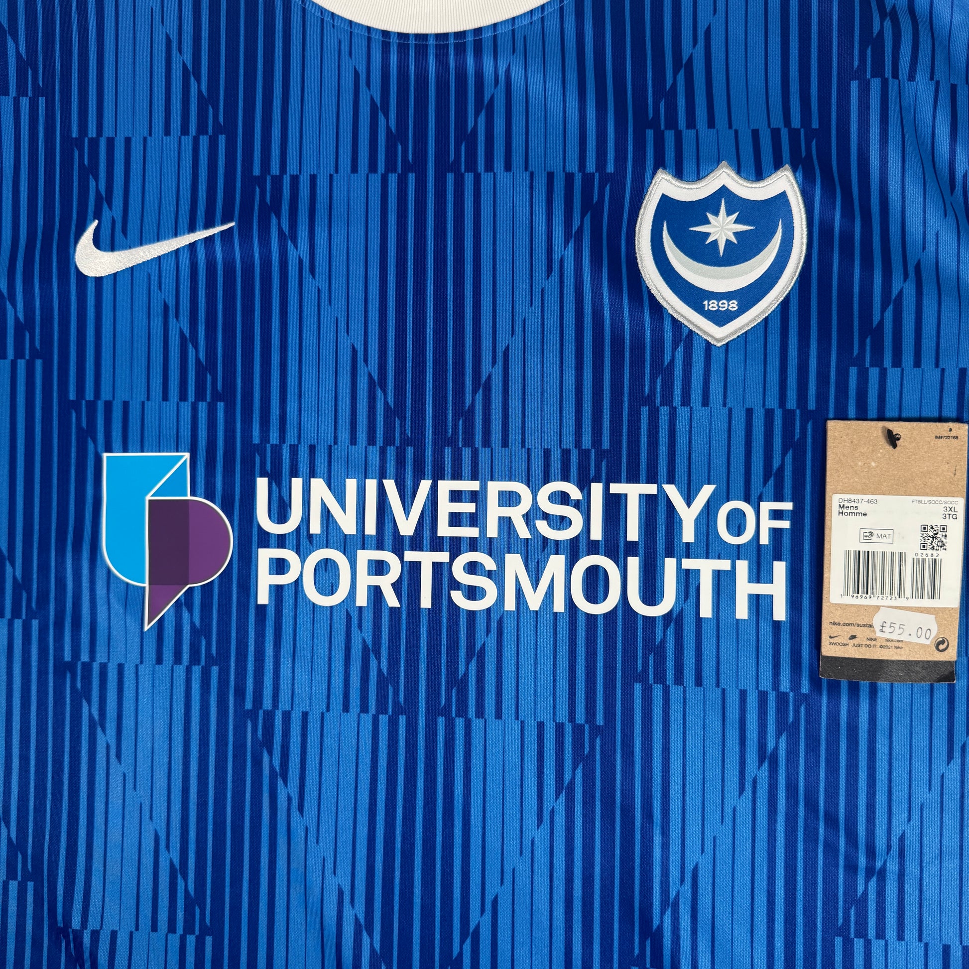 Portsmouth 2023/2024 Home Football Shirt 3XL BNWT – Football Shirt Kingdom