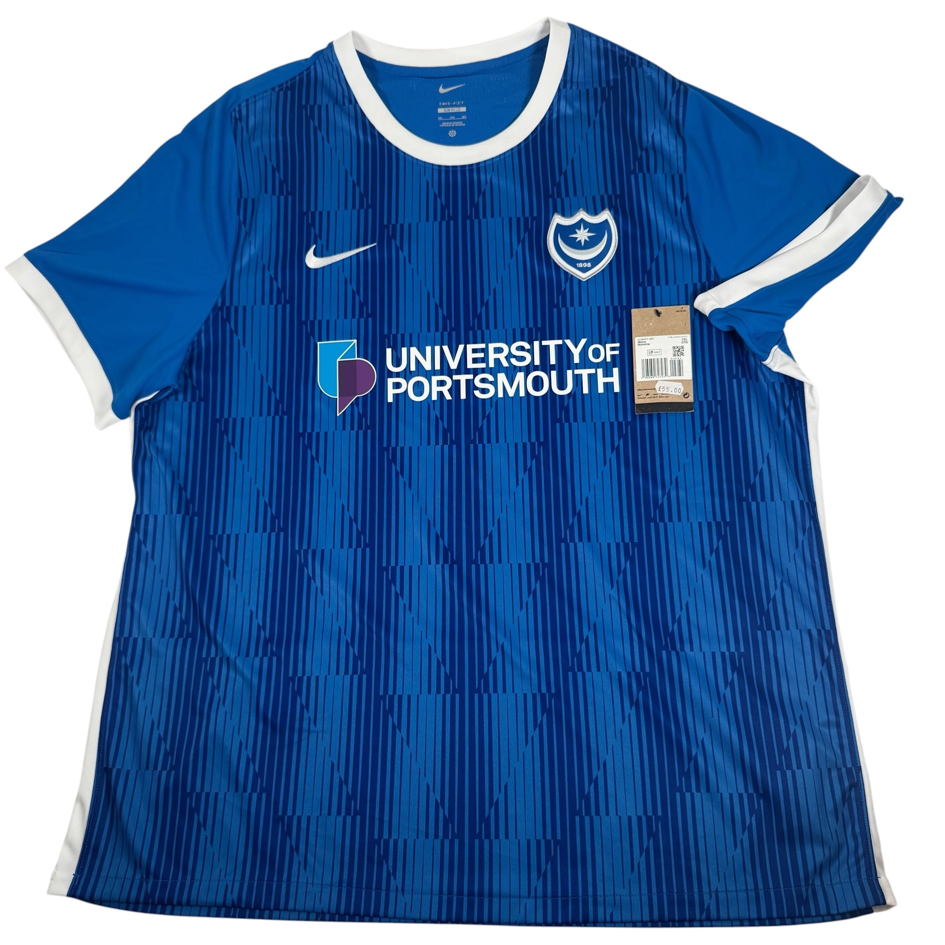 Portsmouth 2023/2024 Home Football Shirt 3XL BNWT – Football Shirt Kingdom