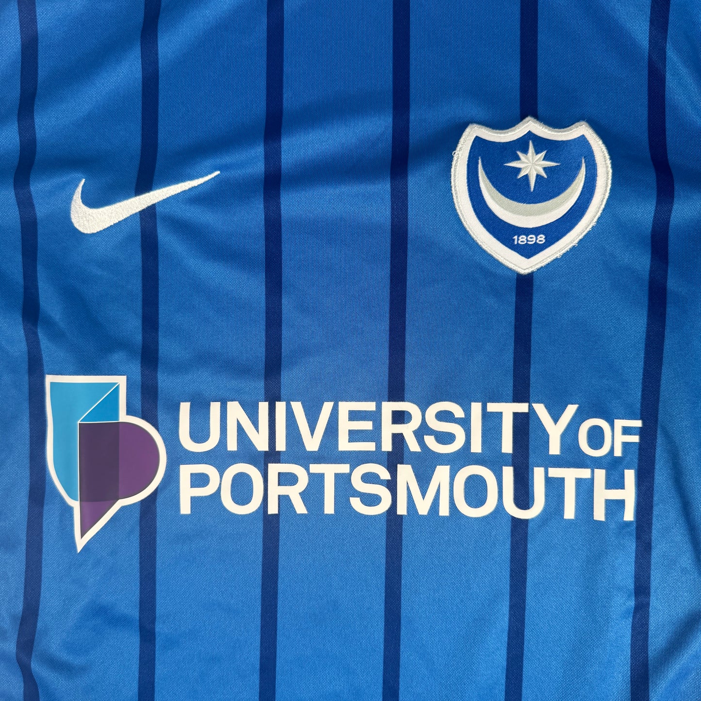 Portsmouth 2024/2025 Home Football Shirt Small – Football Shirt Kingdom