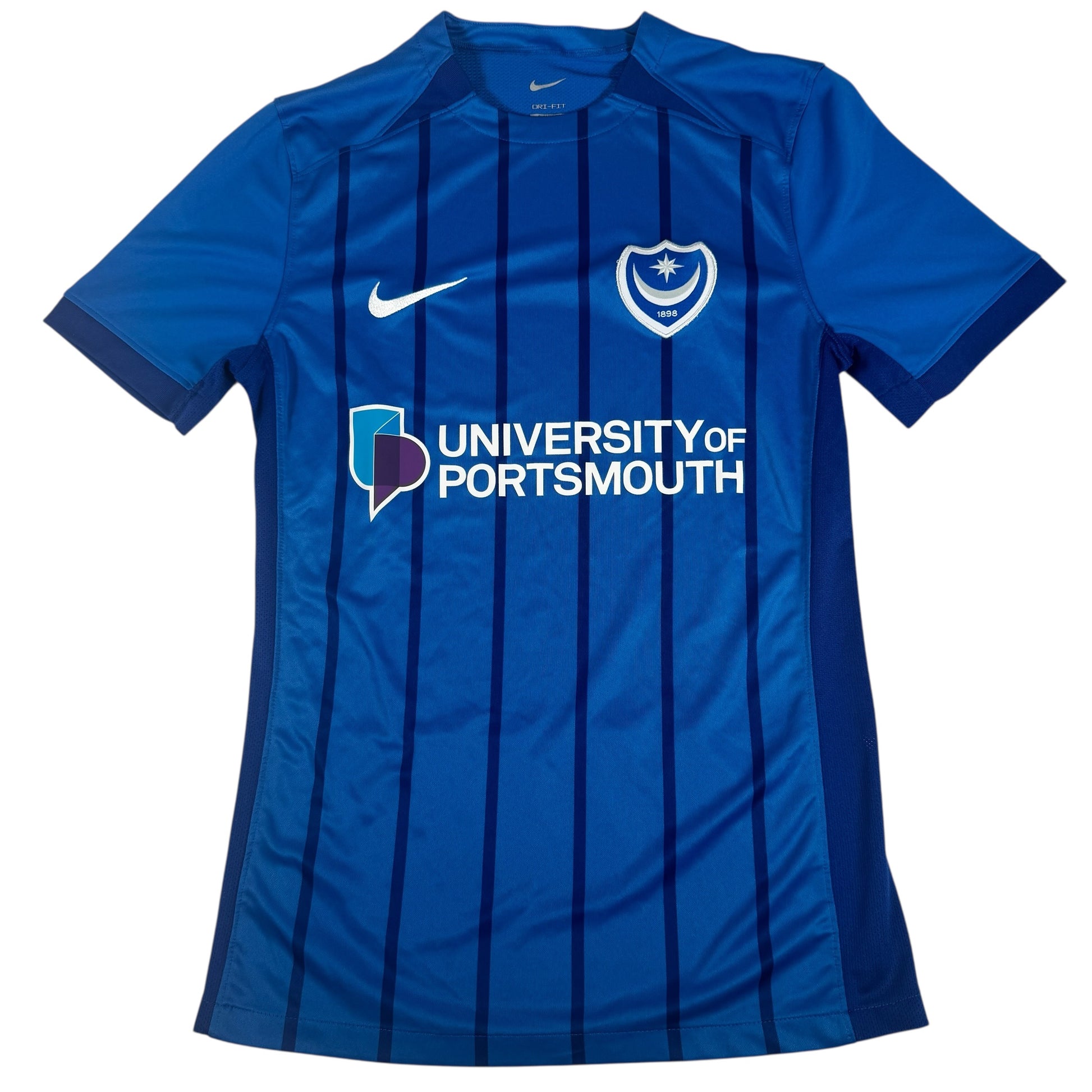 Portsmouth 2024/2025 Home Football Shirt Small – Football Shirt Kingdom