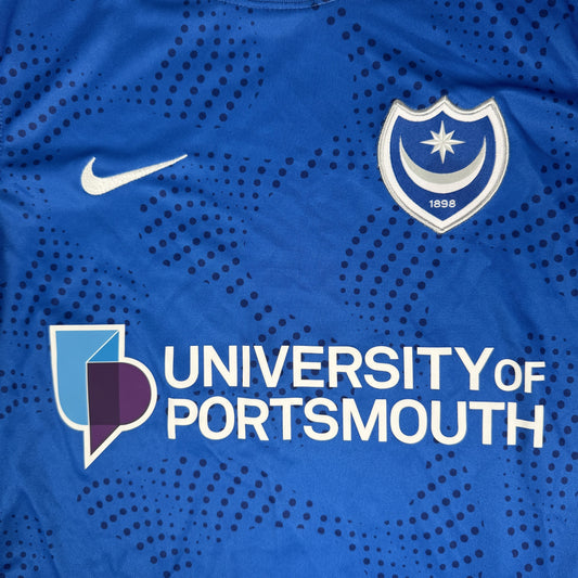 Portsmouth 2025/2026 Home Football Shirt Women's Medium