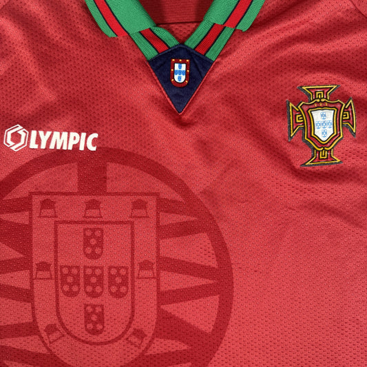 Portugal 1996/1997 Home Football Shirt XL
