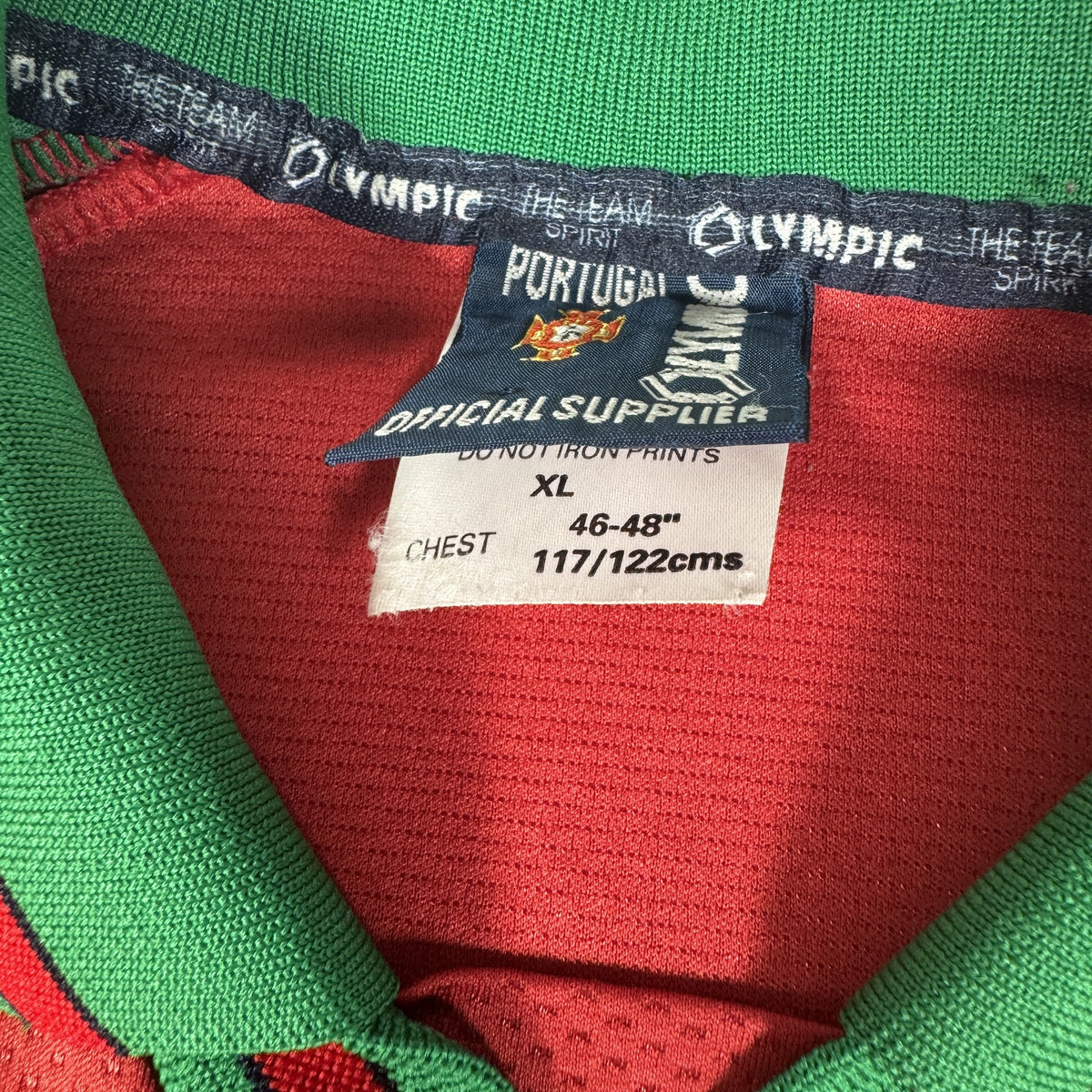 Portugal 1996/1997 Home Football Shirt XL