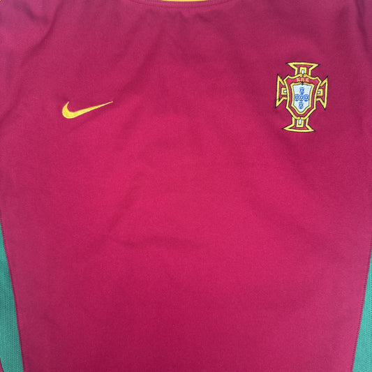 Portugal 2002/2003/2004 Home Football Shirt Large
