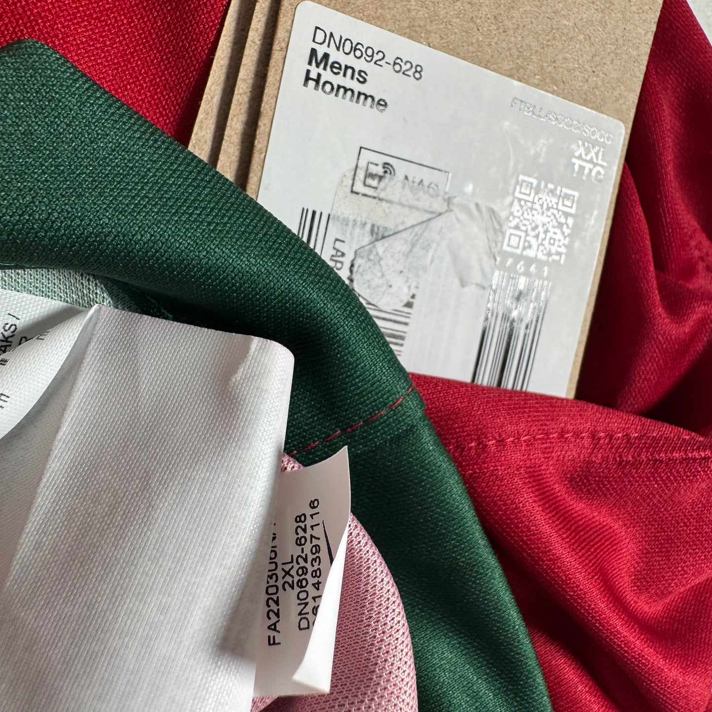Portugal 2022/2023/2024 Home Football Shirt XXL BNWT – Football Shirt Kingdom