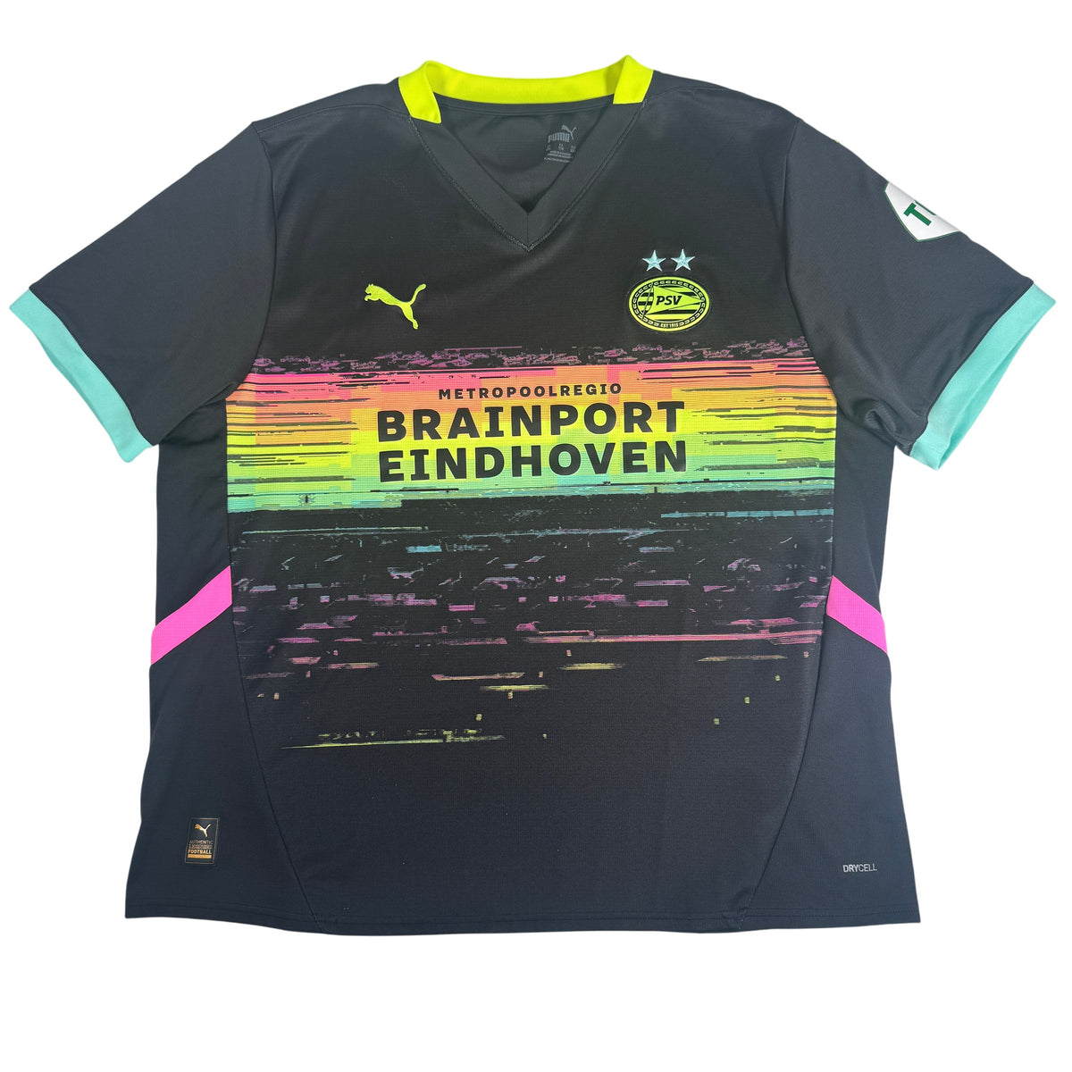 Front of PSV Eindhoven 2024/2025 away football shirt, size XXL