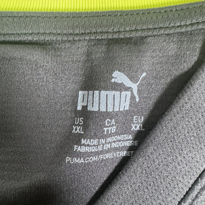 Size label inside PSV Eindhoven 2024/2025 away football shirt, size XXL