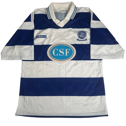 Front of Queens Park Rangers 1993/1994 home football shirt, size Medium