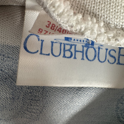 Size label inside Queens Park Rangers 1993/1994 home football shirt, size Medium