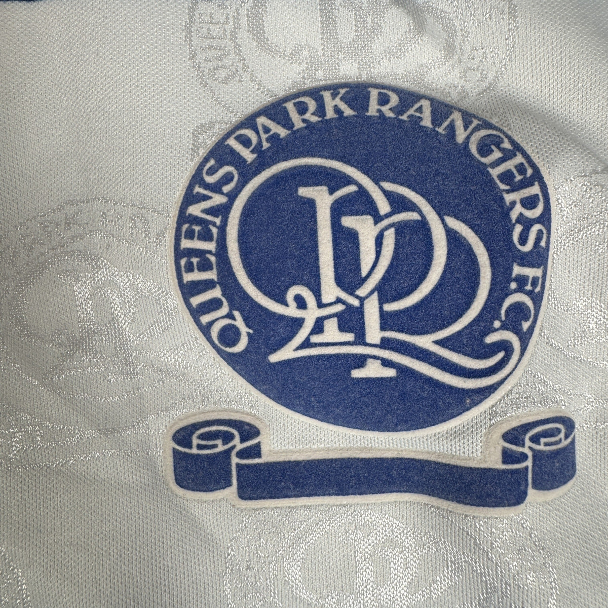 Queens Park Rangers 1993/1994 home football shirt, size Medium