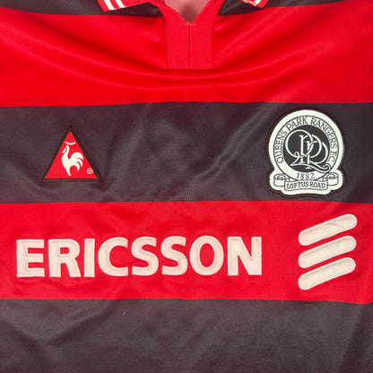 QPR Queens Park Rangers 1997/1998/1999 Away Football Shirt 2XL — front close-up