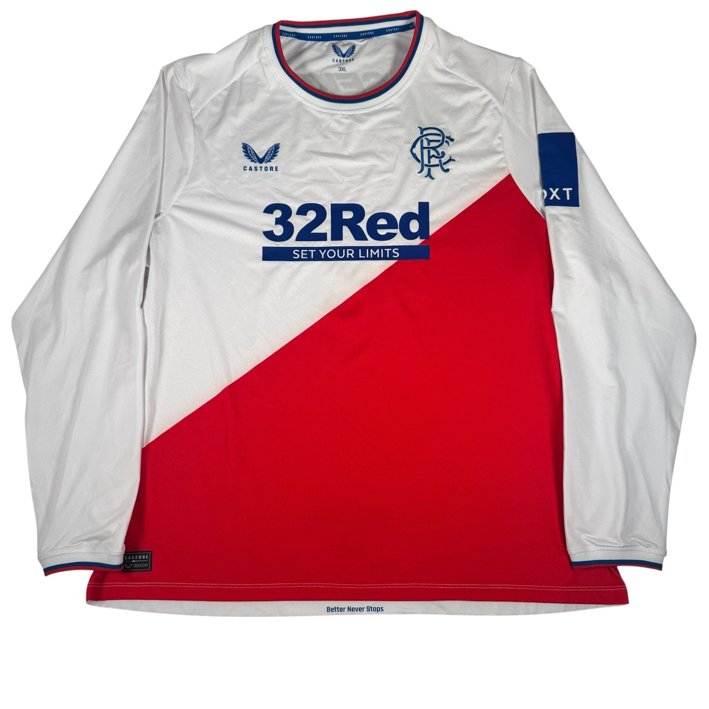 Rangers 2022/2023 Away Long Sleeve Football Shirt 3XL – Football Shirt Kingdom