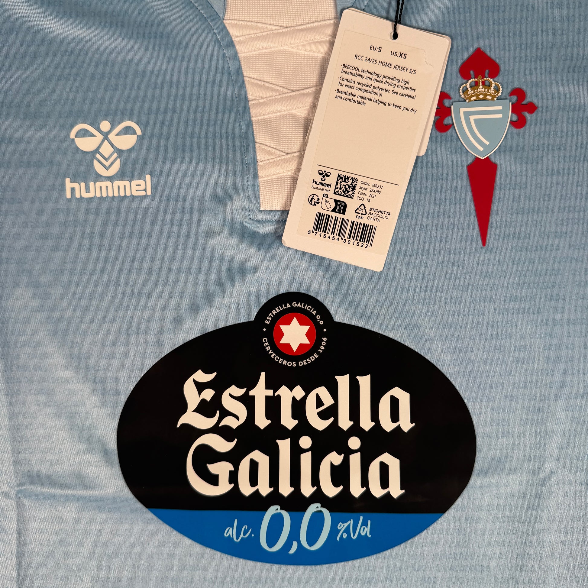 RC Celta Vigo 2024/2025 Home Football Shirt Small BNWT – Football Shirt Kingdom