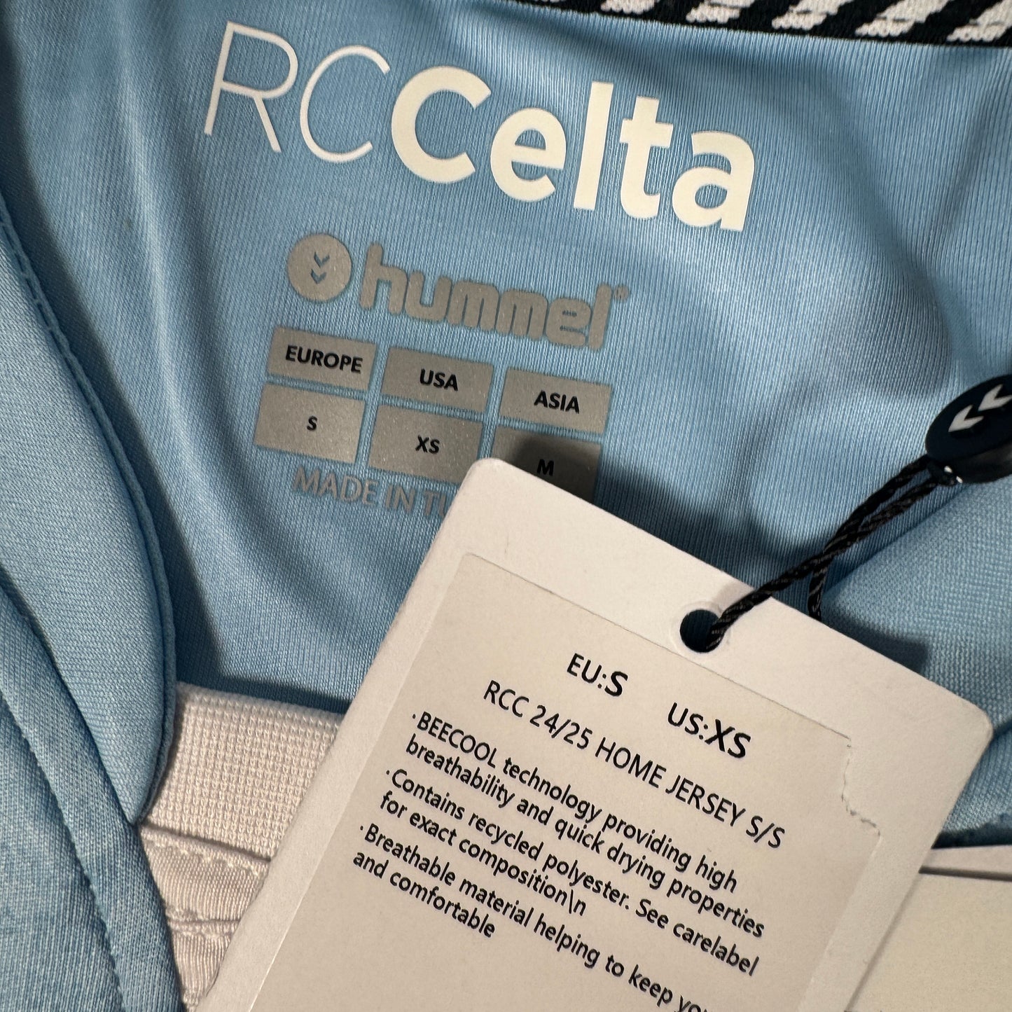 RC Celta Vigo 2024/2025 Home Football Shirt Small BNWT – Football Shirt Kingdom